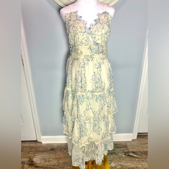 Just Me Floral Lace Tiered - ALICE MCCALL INSPIRED! PROM BEAUTIFUL DRESS